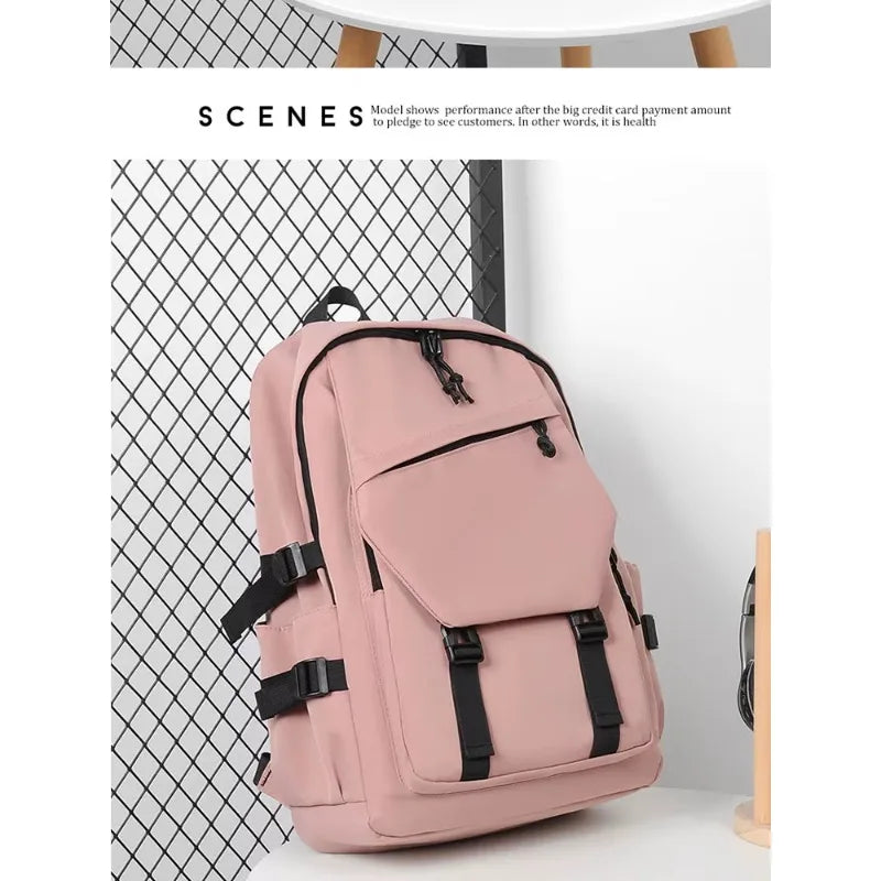 Durable Waterproof Simple Men's Backpack | Perfect for Students