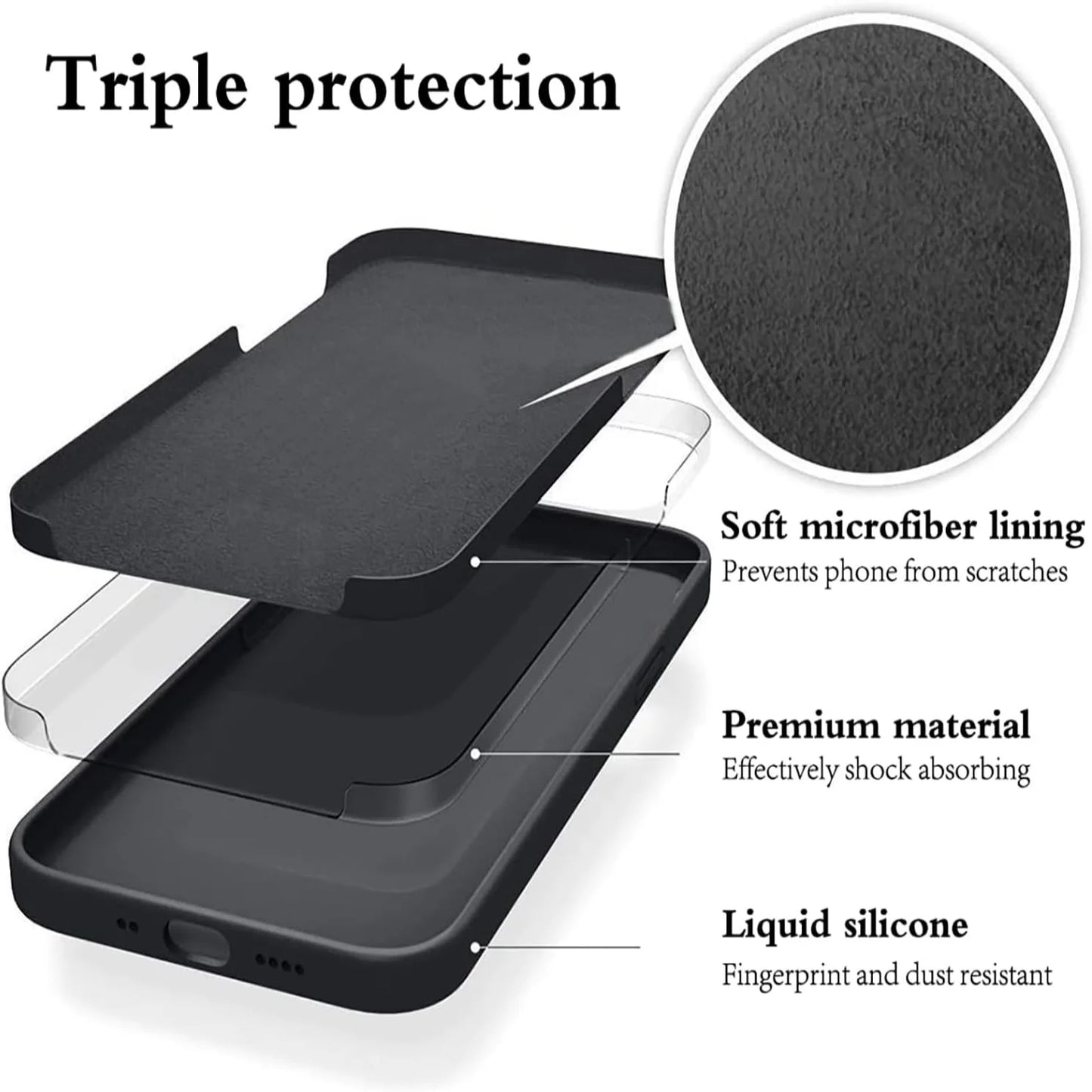 Slim Shockproof Phone Case with Stand for Redmi 15 | Free Shipping