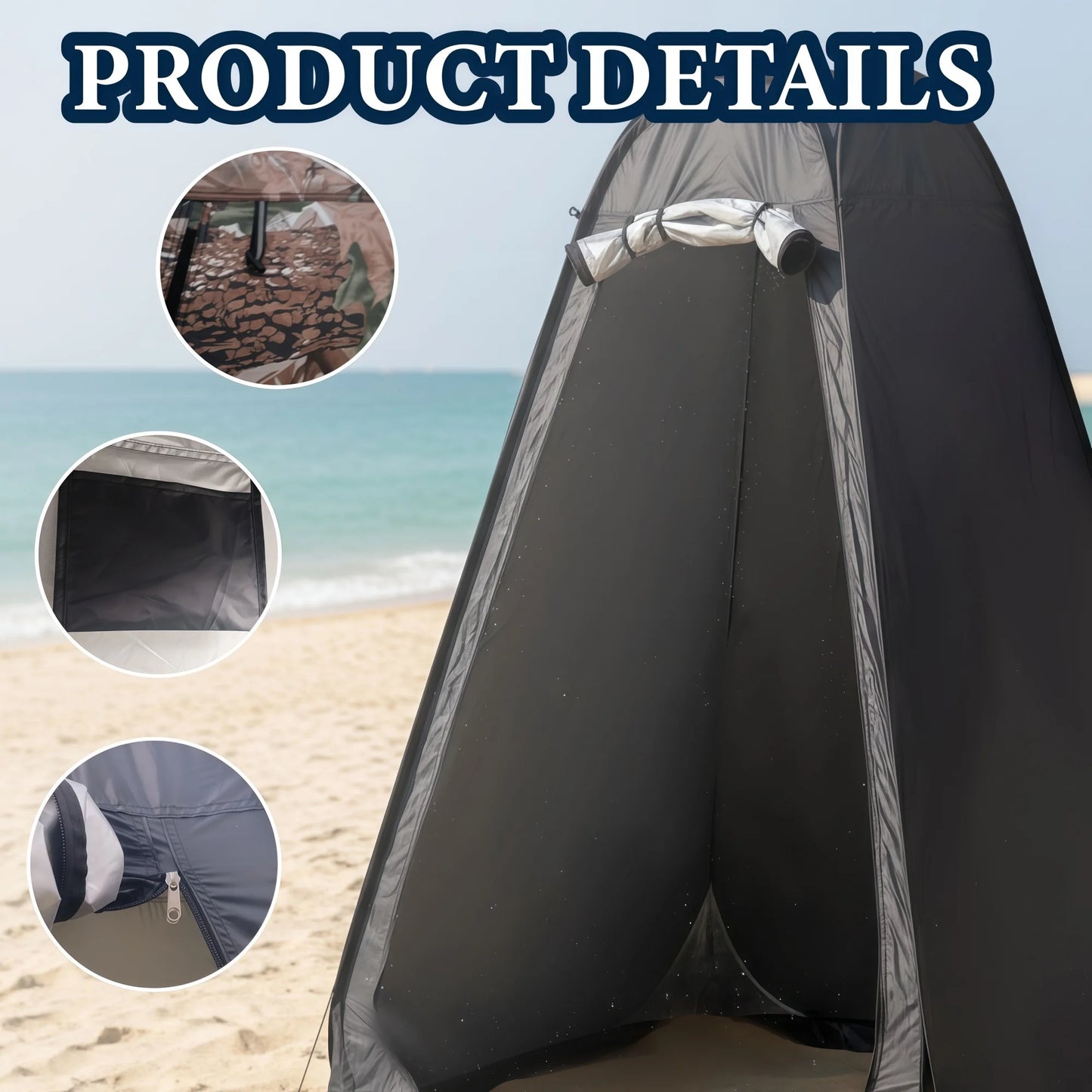 Portable Pop-Up Privacy Tent | Outdoor Shower & Toilet Shelter