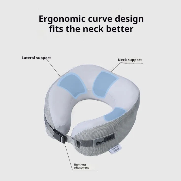 Premium Memory Foam Travel Neck Pillow | Supportive U-Shaped Cushion