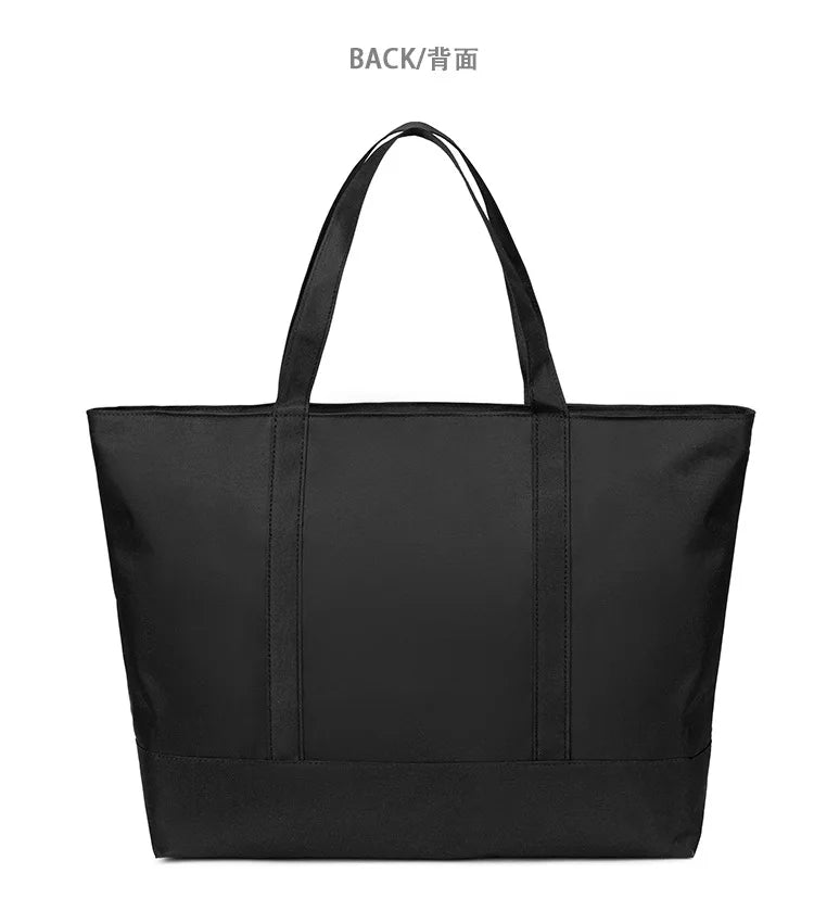 Men's Casual Oxford Tote Bag | Stylish Shoulder Handbag for Men