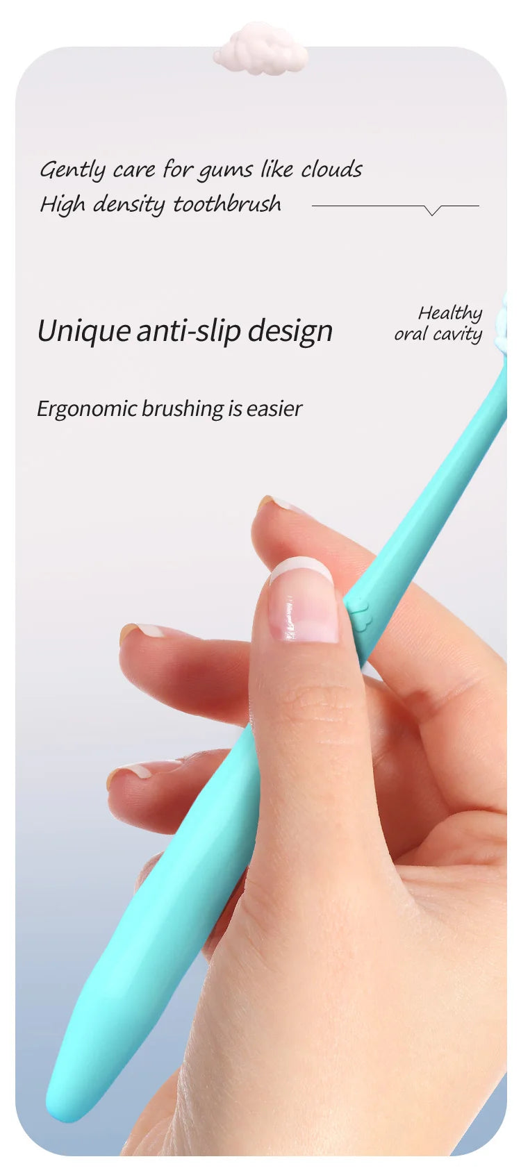 Ultra-Soft Toothbrush Set | Gentle Care for Sensitive Gums