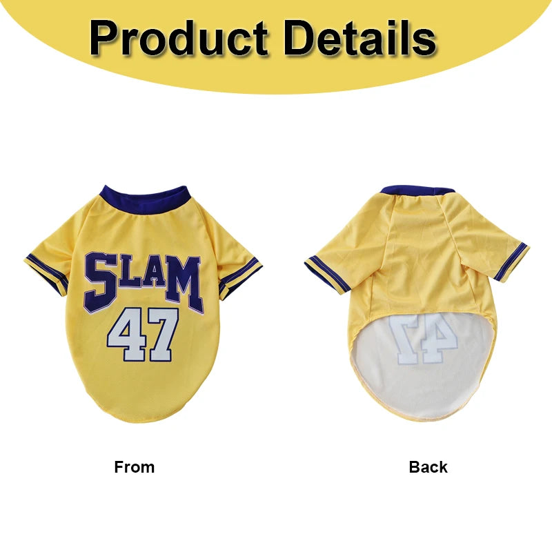 Camiseta Deportiva Transpirable para Perros | Camisetas de Verano para Cachorros