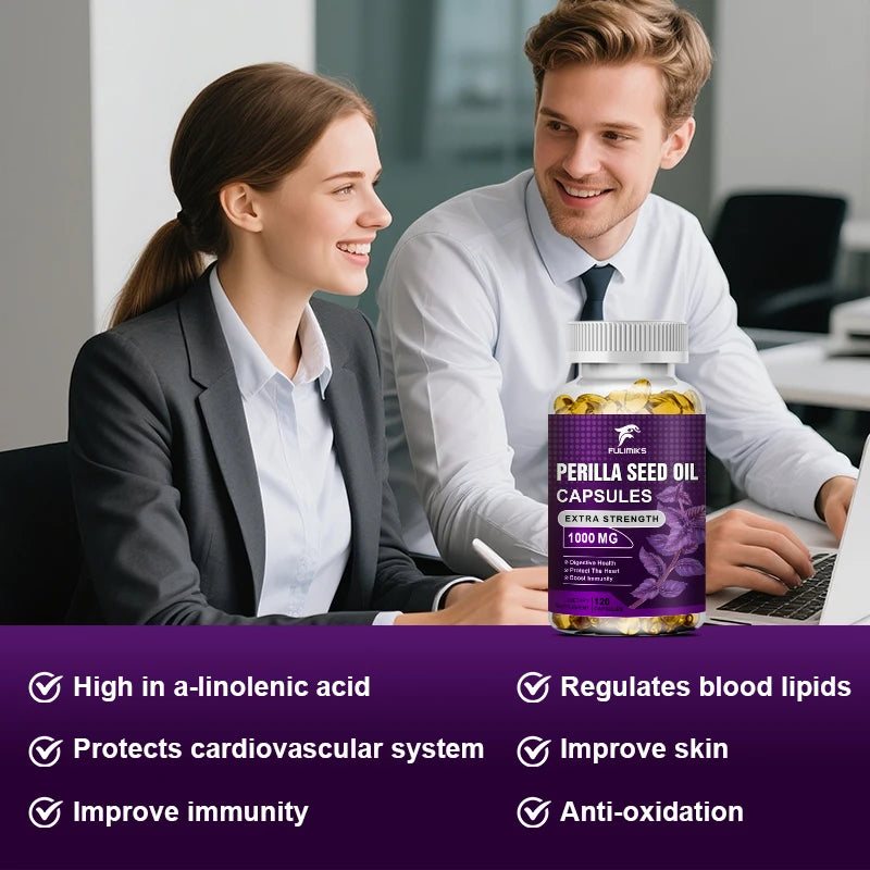 Perilla Seed Oil Capsules | Natural Allergy Relief & Immune Support