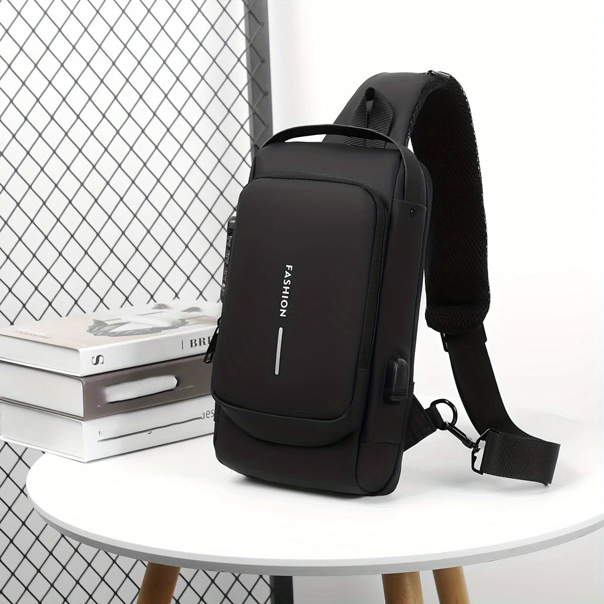 Men's Anti-Theft Chest Bag | Durable & Stylish for Adventures