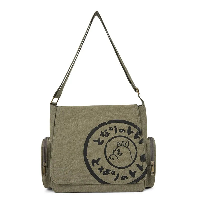 Charming Anime Canvas Bags | Totoro & Chinchilla Designs