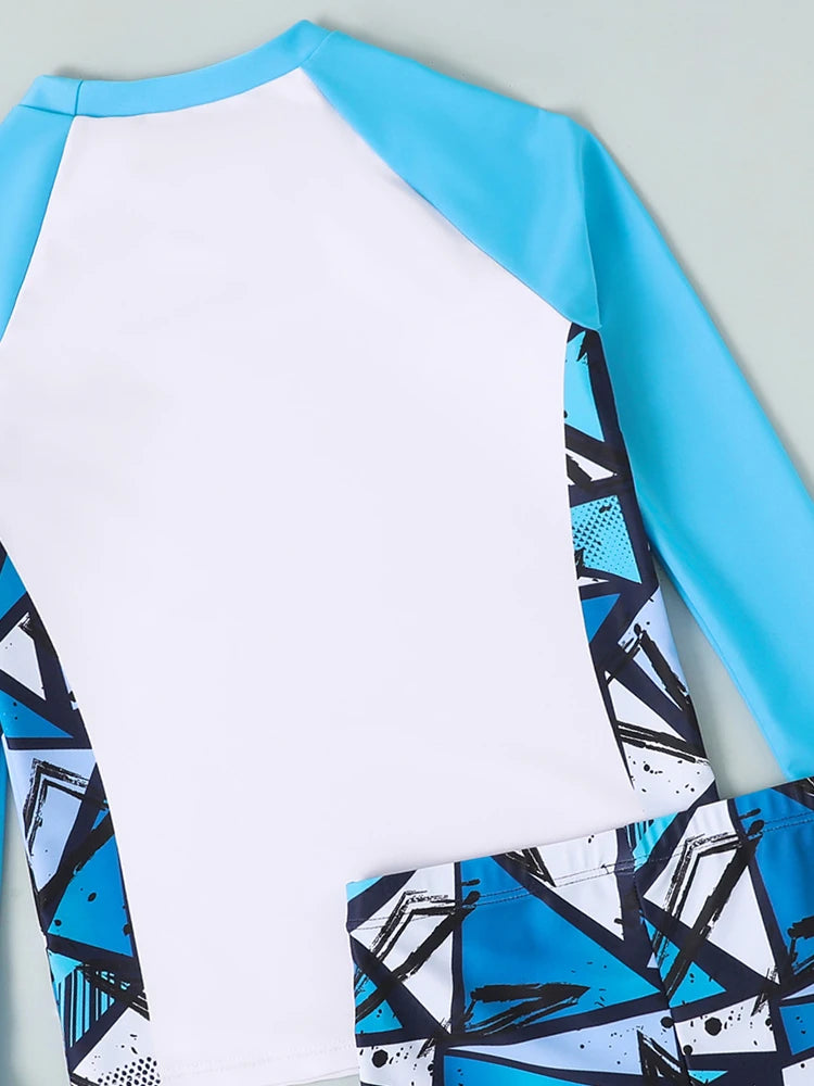 Boys Long Sleeve Swimwear | Stylish and Comfortable Beach Outfit