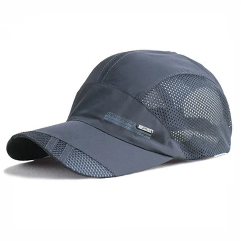 Adjustable Quick Dry Breathable Sports Cap for Outdoor Activities
