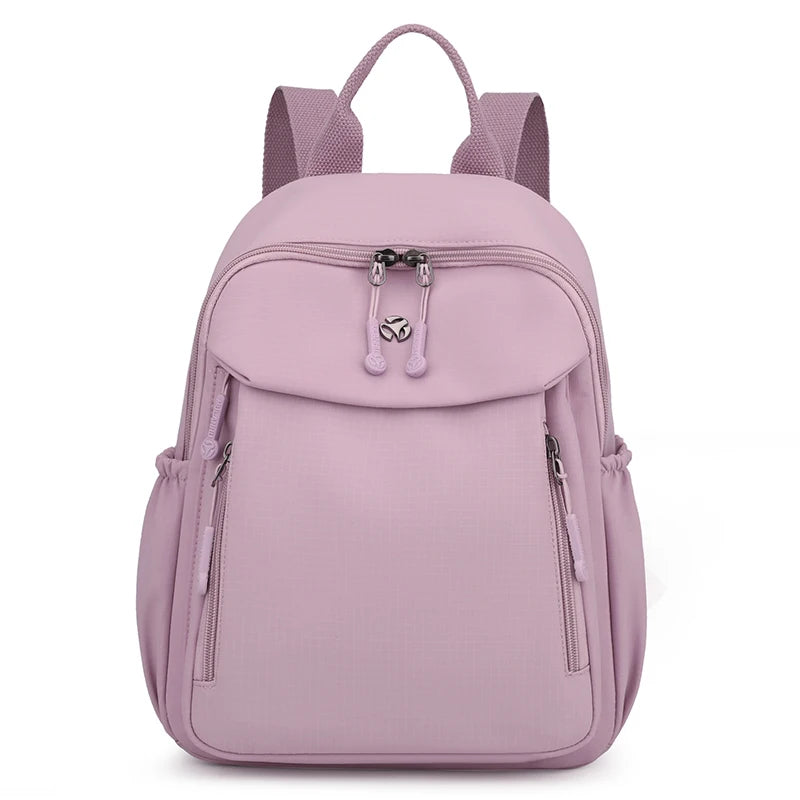 Durable Waterproof Nylon Backpack for Women | Travel & School