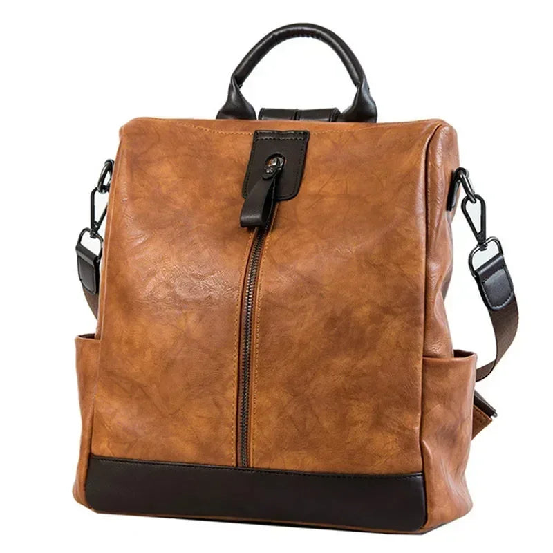 Women's Fashion Leather Backpack | Stylish Travel Bag for All Occasions