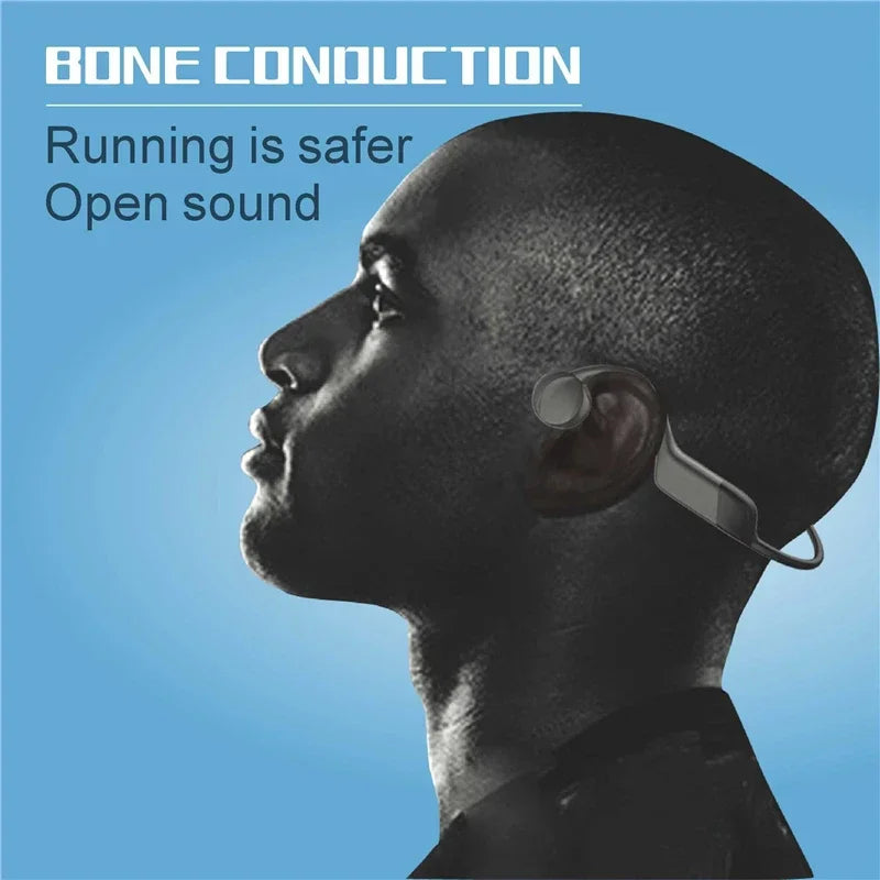 Wireless Bone Conduction Earphones | Waterproof Bluetooth Headphones