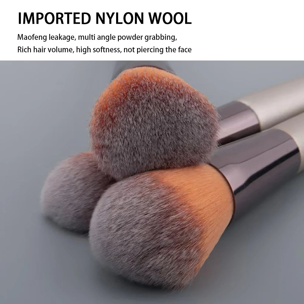 20/40PCS Pink Makeup Brush Set | Complete Soft Wool Fiber Brushes with Beauty Blender for Full Face Makeup 2026