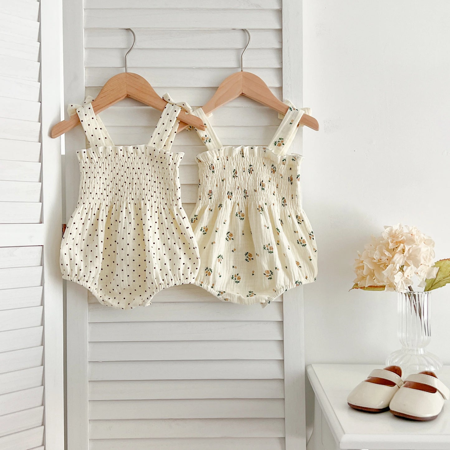 Kids Cotton Sleeveless Rompers | Cute Summer One-Pieces