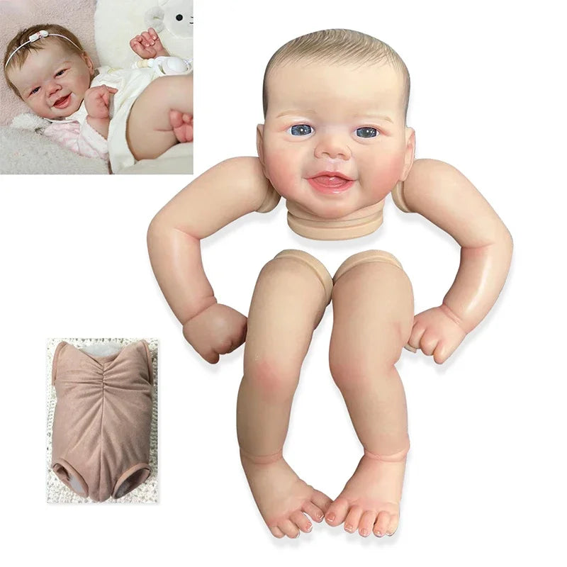 19-Inch Reborn Doll Kit | Realistic Soft Vinyl DIY Baby Doll