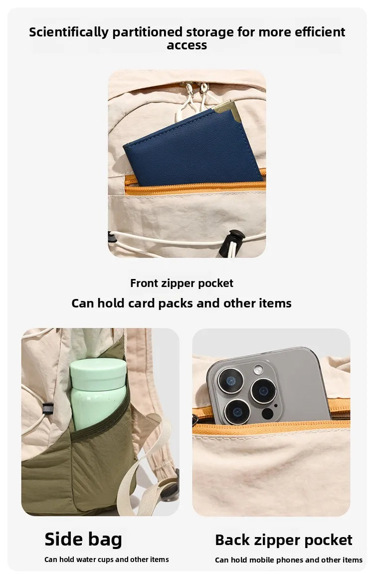 Lightweight Waterproof Unisex Backpack for Hiking and Travel