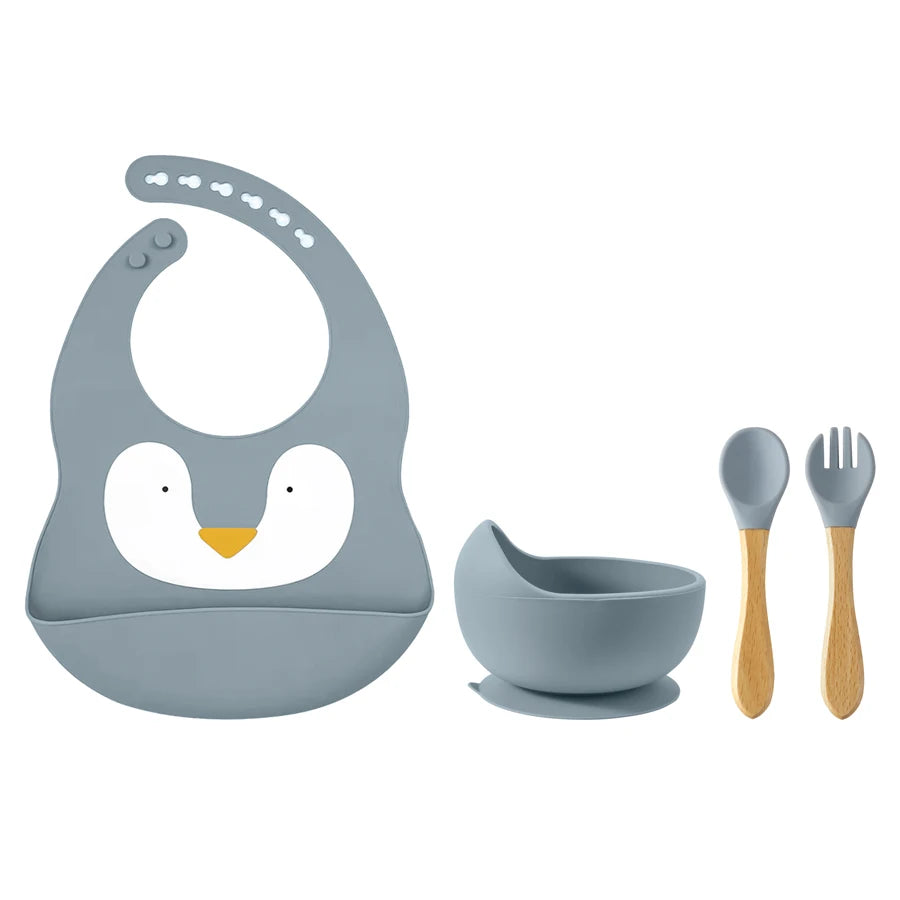 Silicone Baby Dinnerware Set | Safe & Fun Feeding Essentials