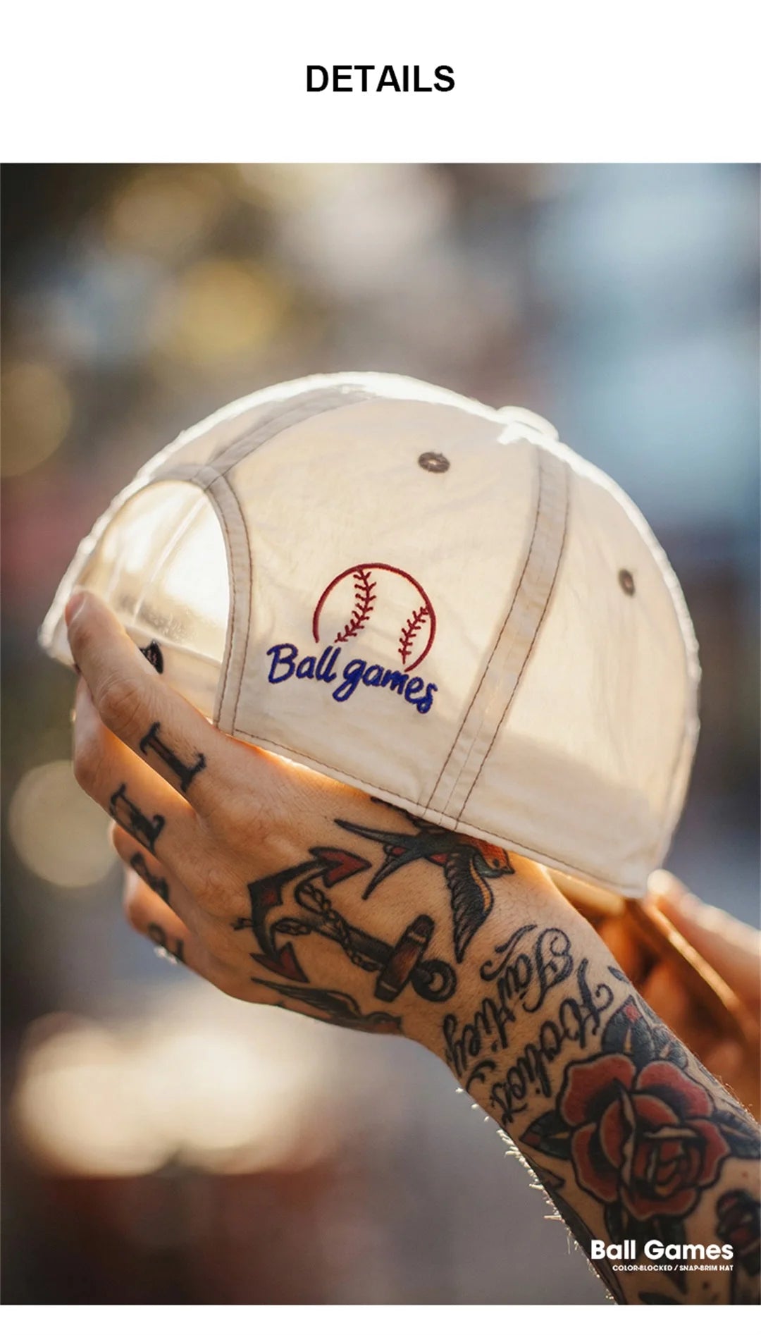 Men's Vintage Embroidery Baseball Cap | Breathable Adjustable Hat