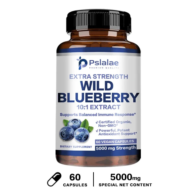 Natural Wild Blueberries | Anti-Aging Antioxidant Supplement