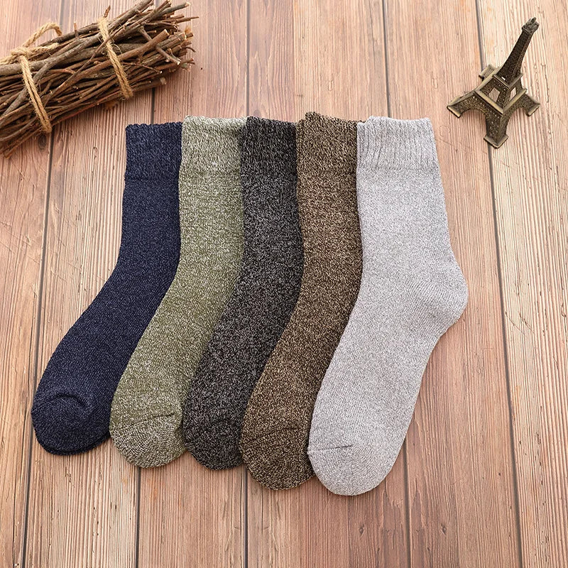Cozy Winter Warm Wool Socks | Thick & Comfortable for All