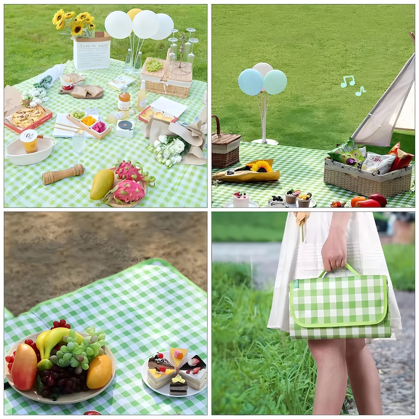 Waterproof Picnic Blanket | Lightweight Sandproof Beach Mat
