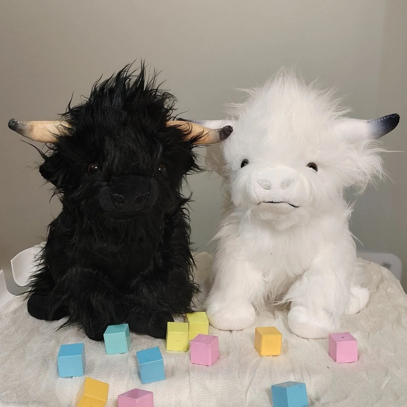 Funny Highland Cow Plush Toy | Soft Cuddly Stuffed Animal
