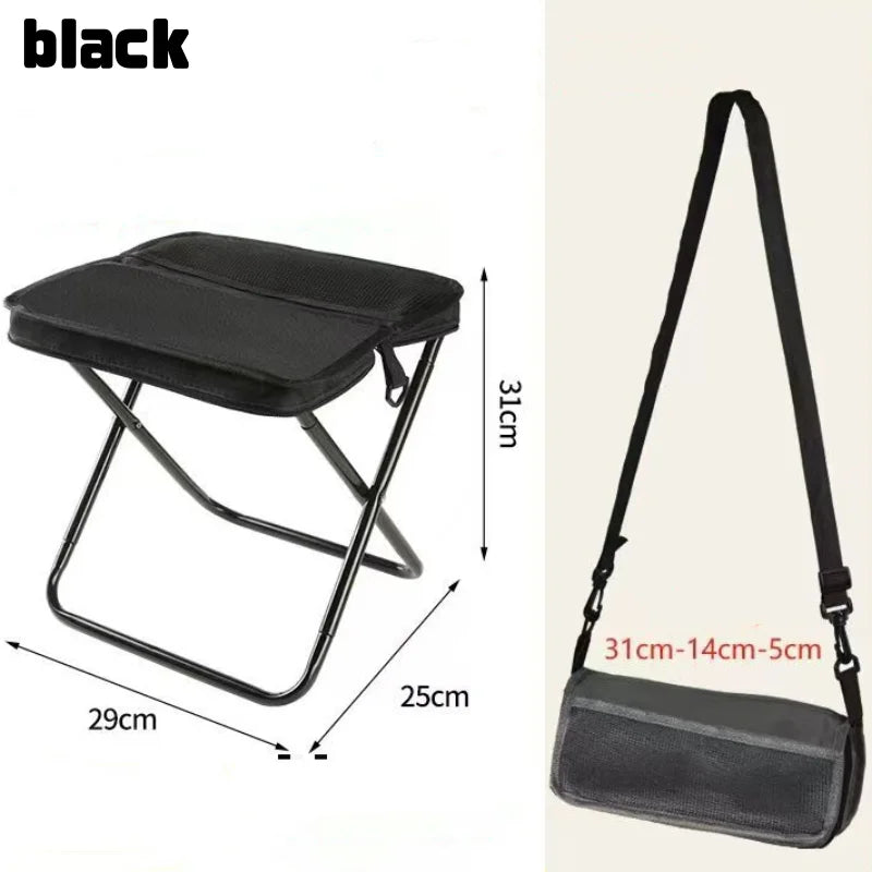 Lightweight Portable Foldable Backpack Chair for Outdoor Adventures