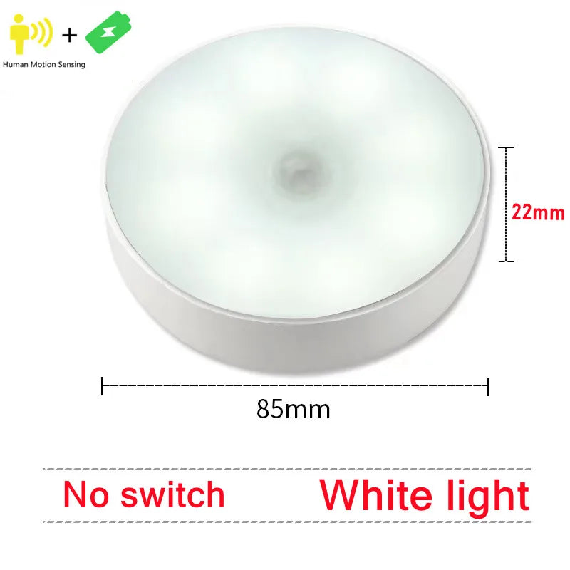 Rechargeable Motion Sensor LED Night Light for Home Use