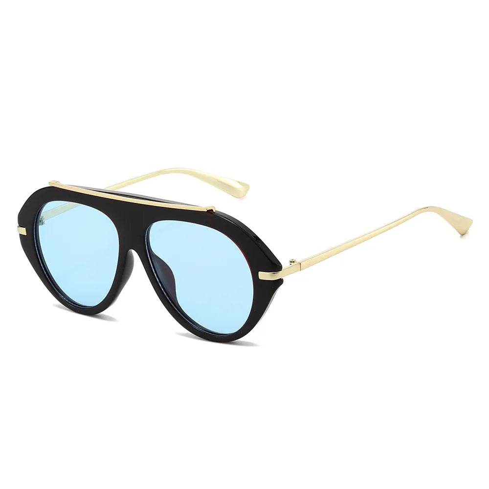 Oversized Retro 70s Pilot Sunglasses | Stylish Vintage Shades