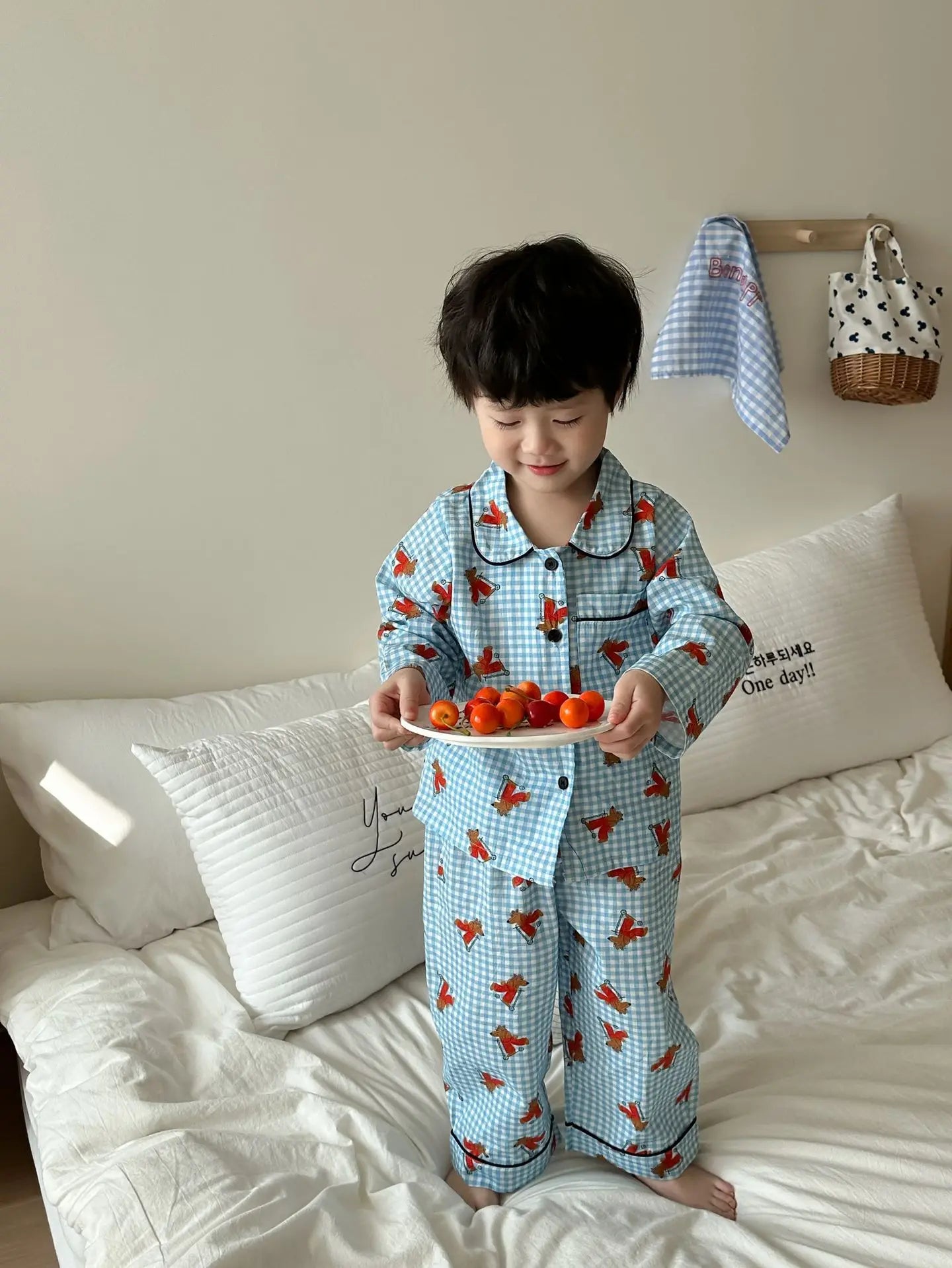 Spring Children's Cartoon Homewear Outfits | Cute Pajamas Set