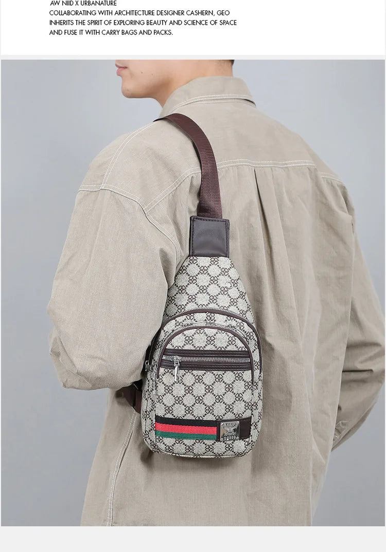 Fashionable Waterproof Crossbody Bag for Men and Women | Large Capacity