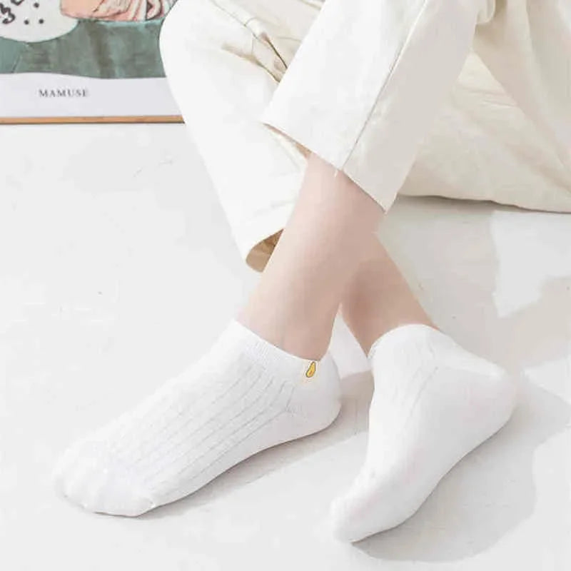 Cute Cartoon Low Cut Ankle Socks for Women | Cozy Summer Footwear