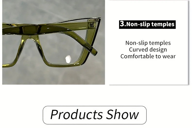 Trendy Cat Eye Glasses for Women | Vintage Style with Clear Lenses