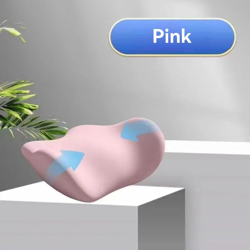 Ergonomic Sleep Lumbar Pillow – Memory Foam Back Support Cushion for Bed, Sofa & Travel