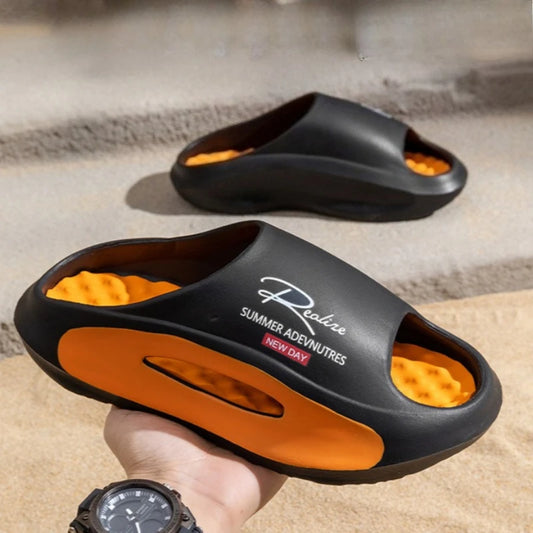 Unisex Soft EVA Anti-Slip Leisure Slippers for Indoor & Outdoor