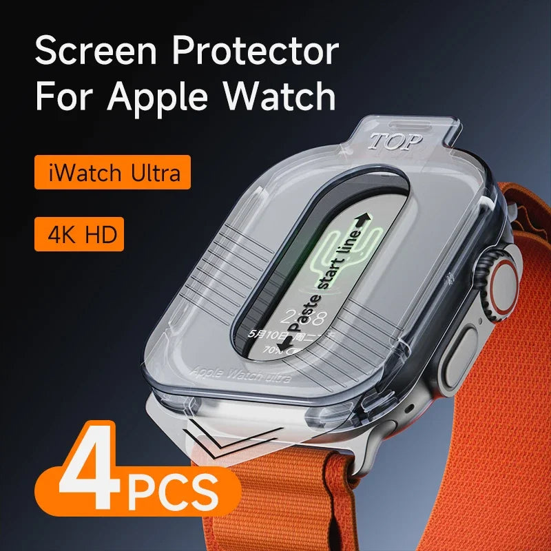 High Definition Tempered Glass Screen Protector for Smartwatches