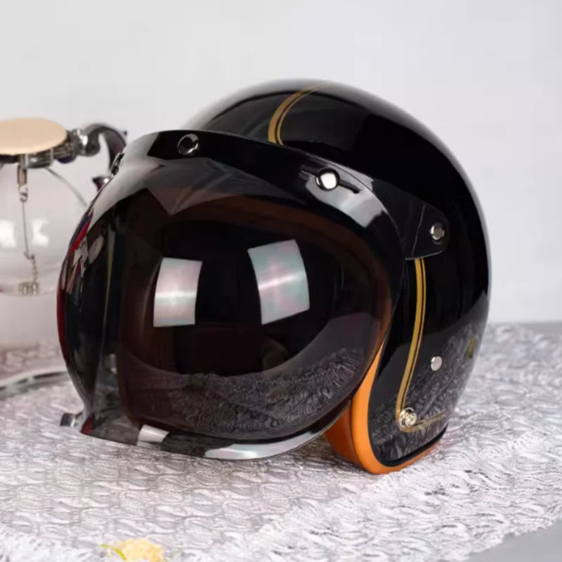 Budget 3/4 Open Face Motorcycle Helmet | DOT Certified Safety Gear