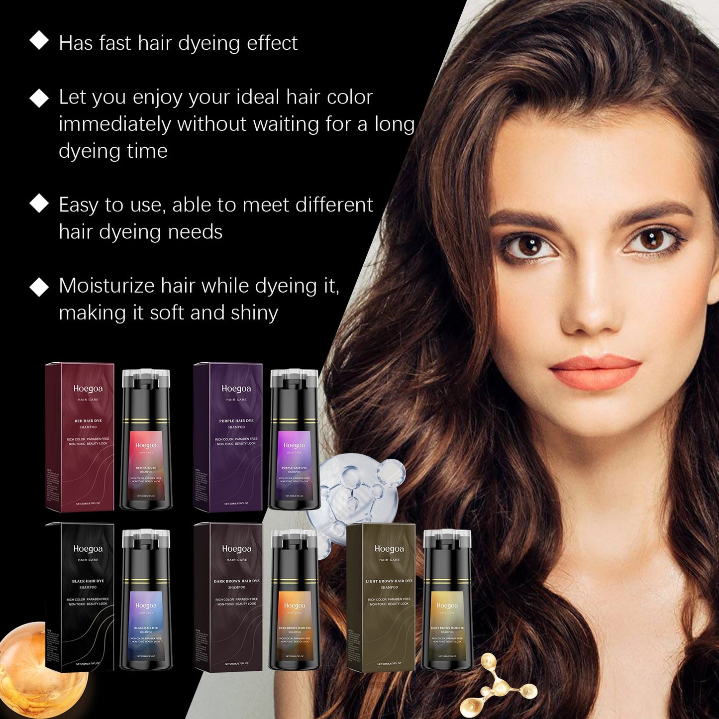 Trendy Hair Care Shampoo for Vibrant & Nourished Color