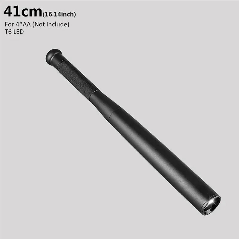 Super Bright Waterproof Aluminium Alloy Baseball Bat Flashlight