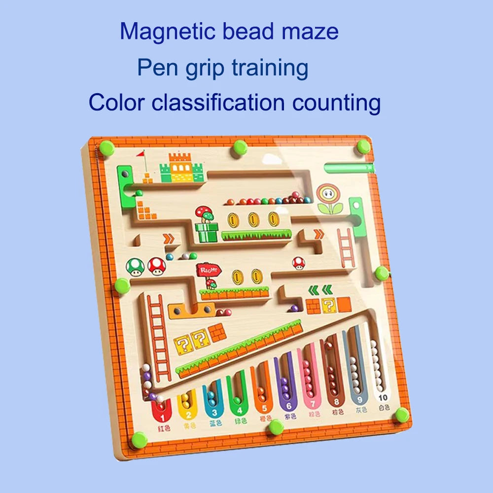 Children's Magnetic Maze Walking Ball | Fun Early Learning Game