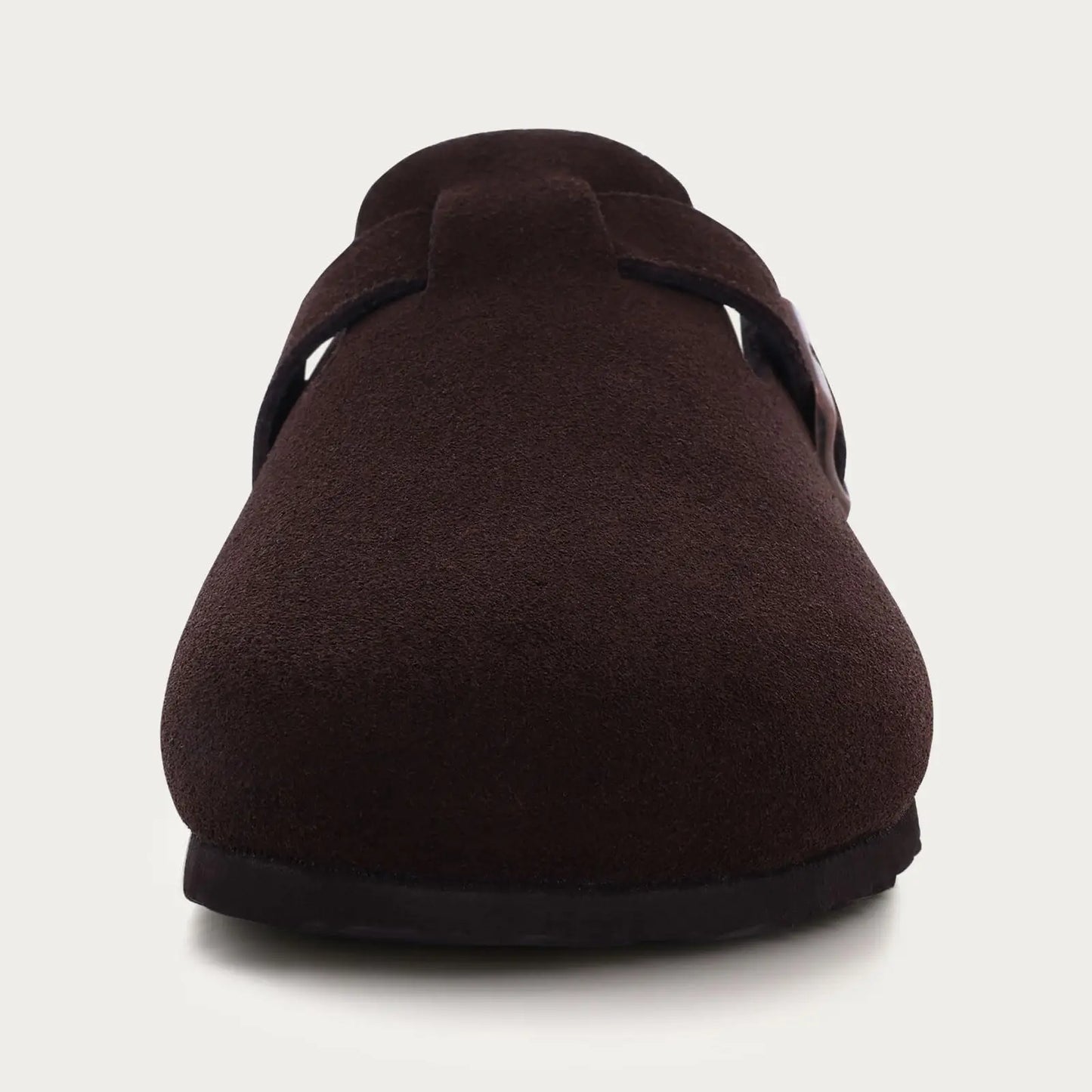 Comfortable Suede Clogs with Arch Support for All-Day Wear