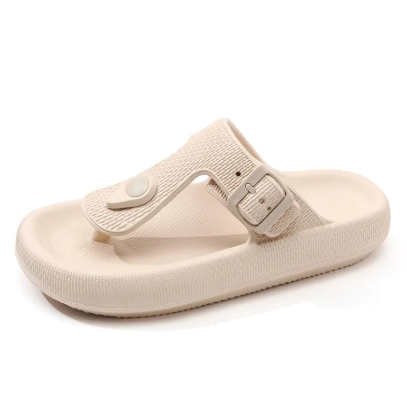 Men's Adjustable Buckle Flip Flops | Summer Beach Sandals
