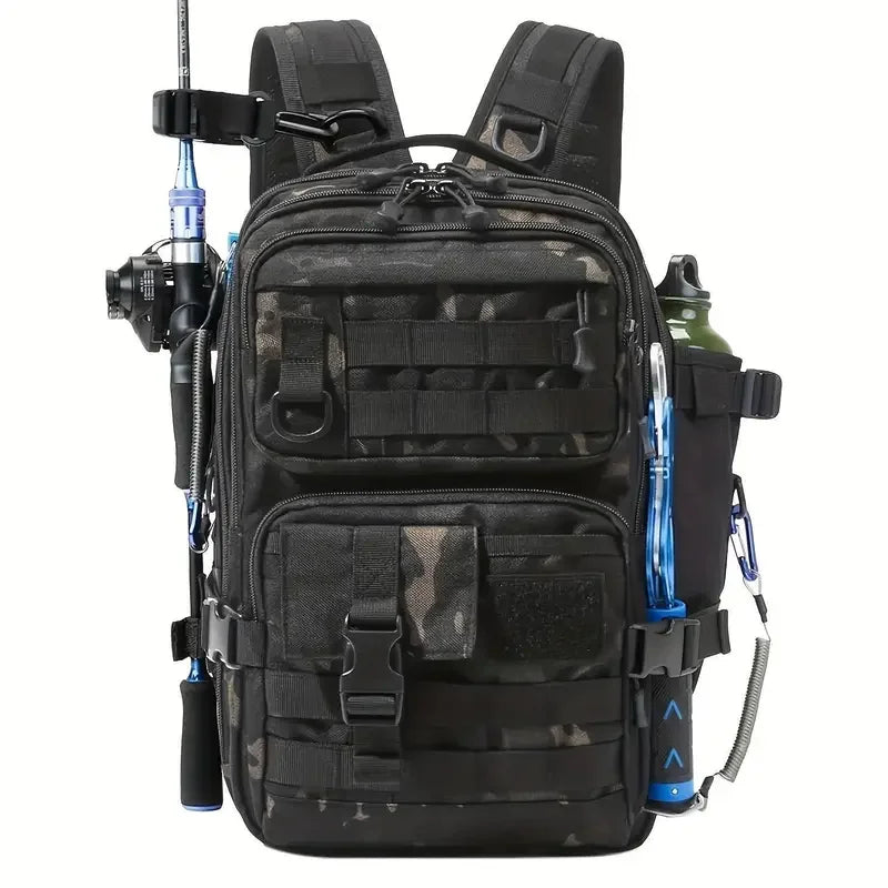 Waterproof Fishing Backpack | Versatile Tackle Storage Bag