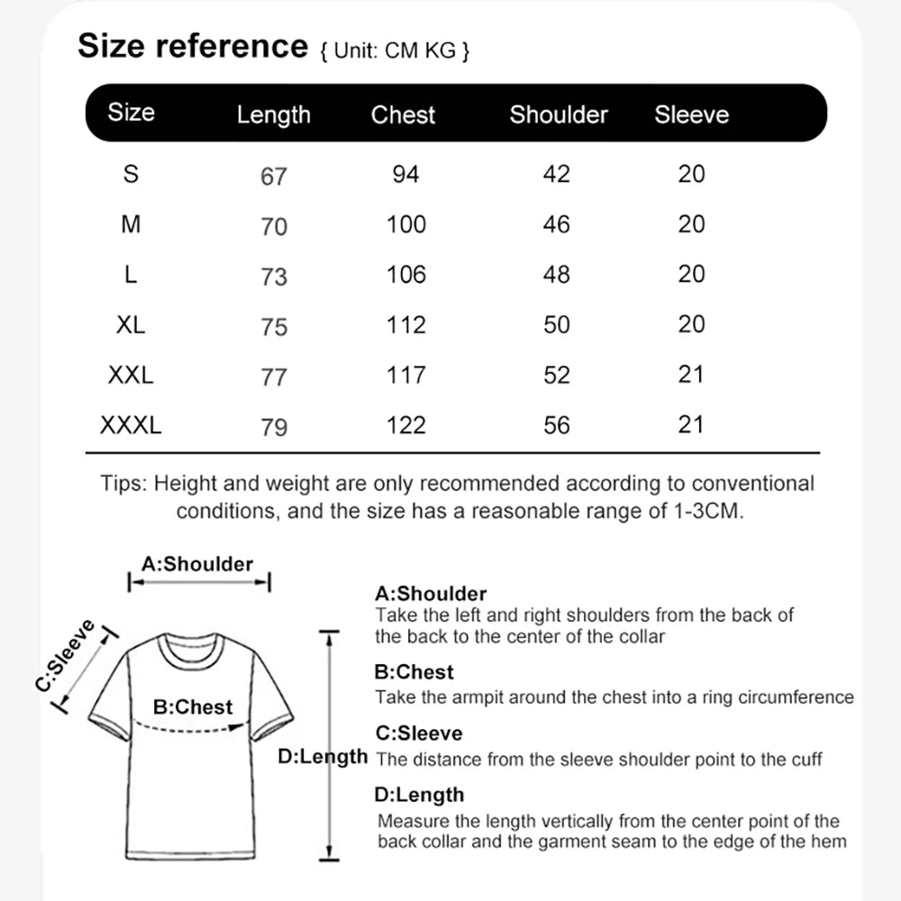 Men's Casual Summer Cotton T-Shirts | Stylish Short Sleeve Tops