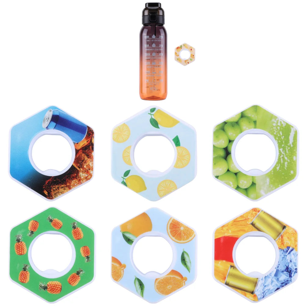 1000ml Air Flavored Water Bottle Scent Up Water Cup Sports Water Bottle For Outdoor Fitness Fashion Water Cup With Flavor Pods