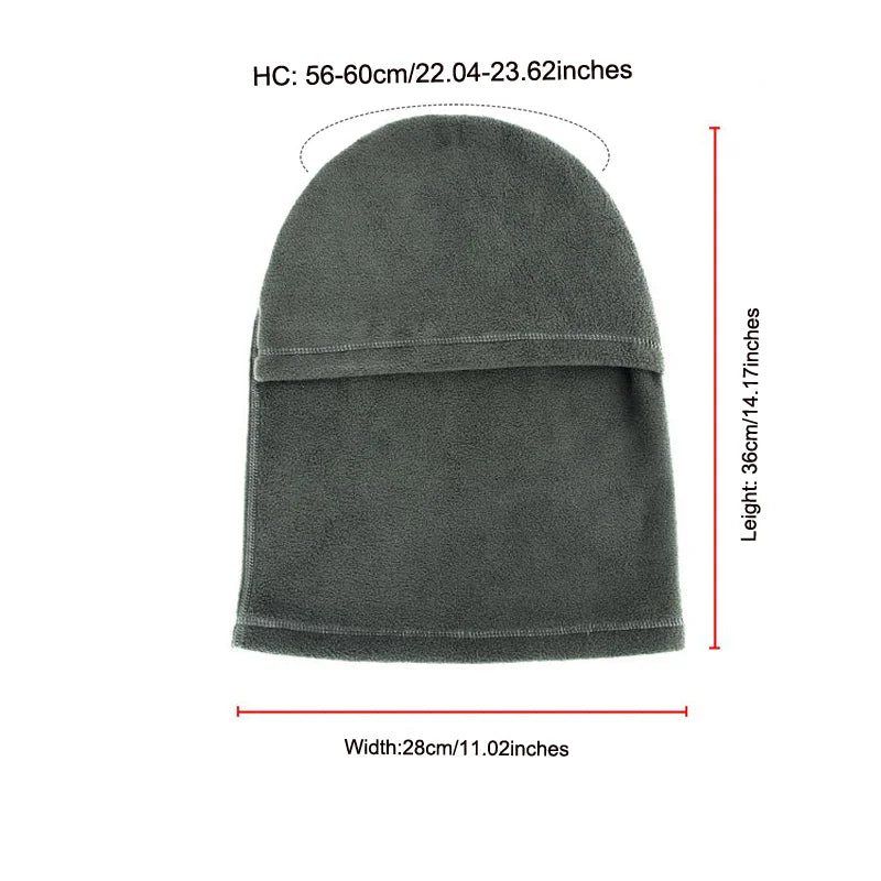 Unisex Knit Balaclava Beanie | Breathable Winter Face Mask