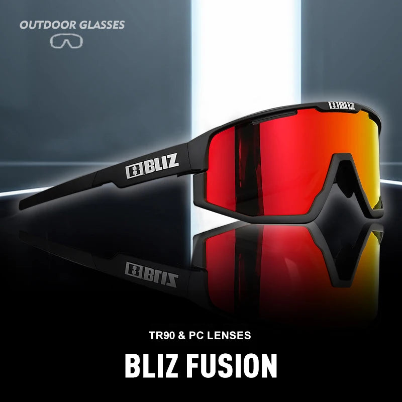 B Bliz Fusion Cycling Sunglasses Men Bicycle Racing Riding Glasses UV400 Photochromic MTB Outdoor Sports Camping Golf Equipment