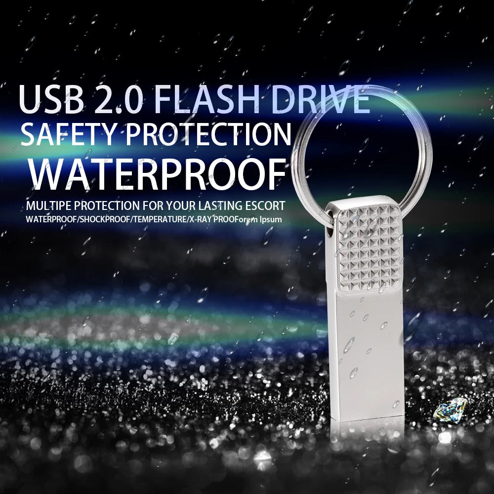USB 2.0 Flash Drive | Portable & Stylish Memory Storage