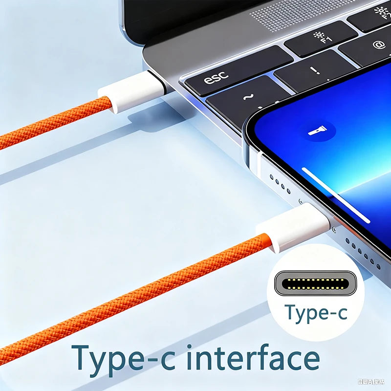 Super Fast Charging Type C Cable | Quick Data Transfer Cord