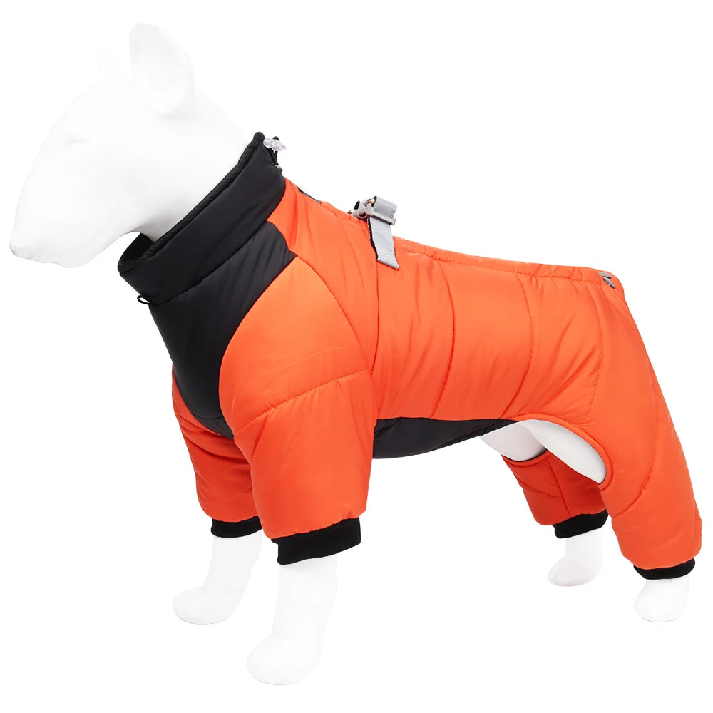 Waterproof Dog Jumpsuit Coat | Warm Winter Clothing for Pets