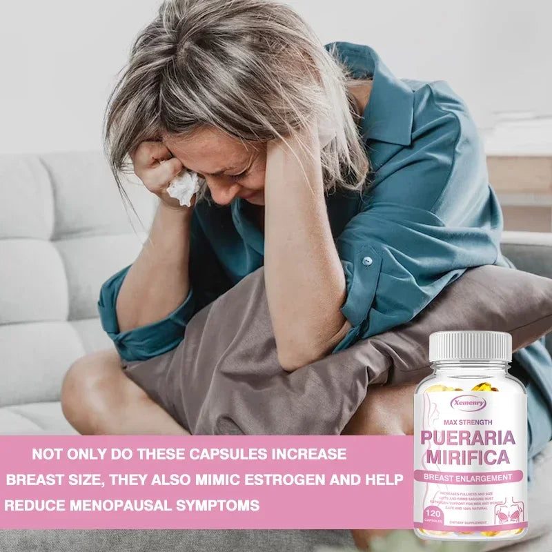 Pueraria Mirifica Breast Supplement | Enhance Size and Firmness